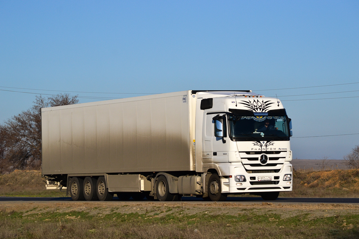 Омская область, № Т 893 ХХ 55 — Mercedes-Benz Actros ('2009) 1844