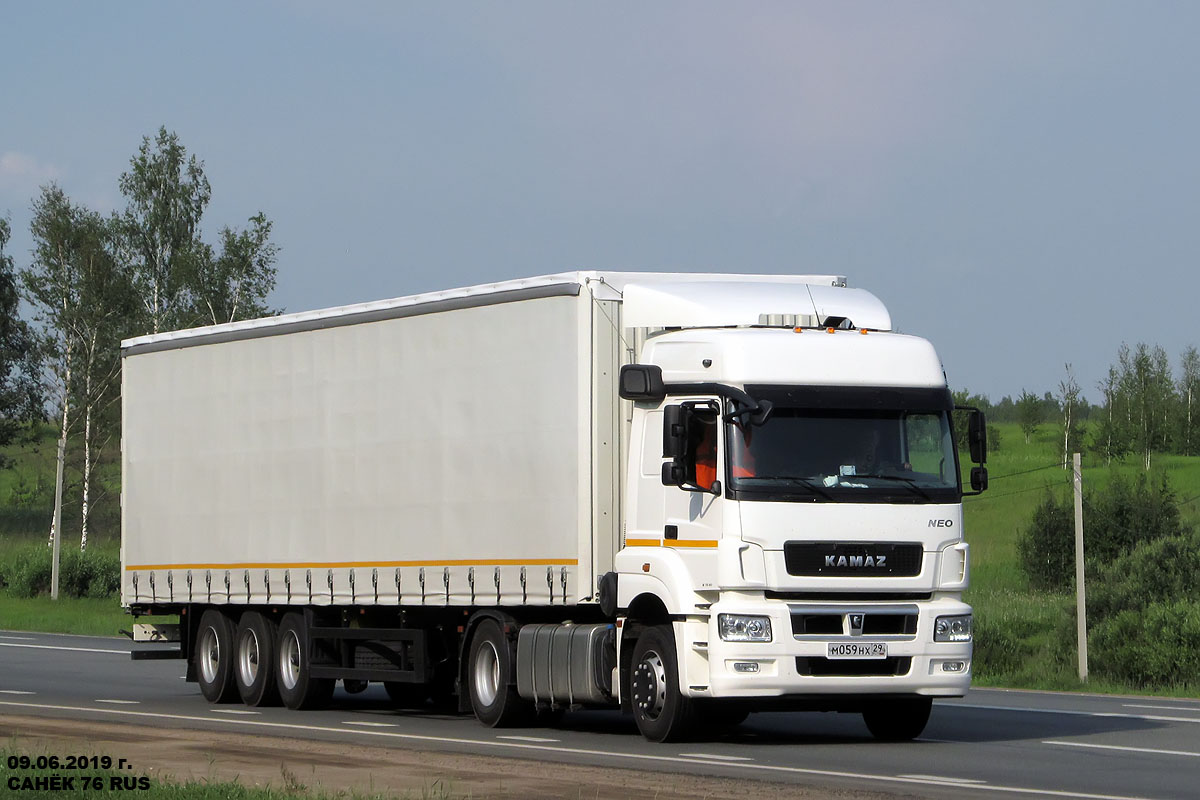 Архангельская область, № М 059 НХ 29 — КамАЗ-5490-S5(87)