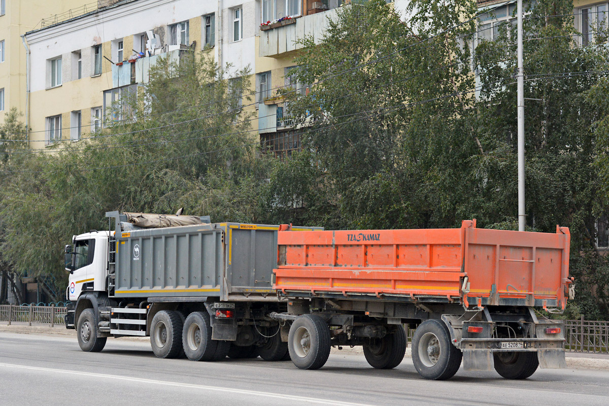 Чувашия, № Е 319 ТМ 21 — Scania ('2011) P400