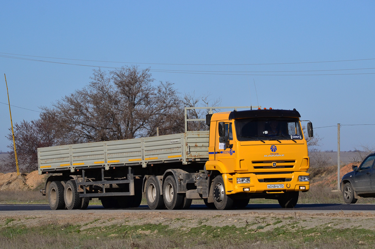 Волгоградская область, № В 048 РВ 134 — КамАЗ-65116-A4(23)