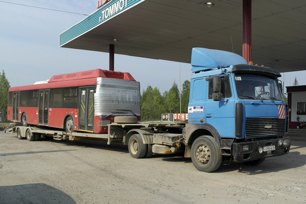 Саха (Якутия), № У 095 МВ 14 — МАЗ-54324