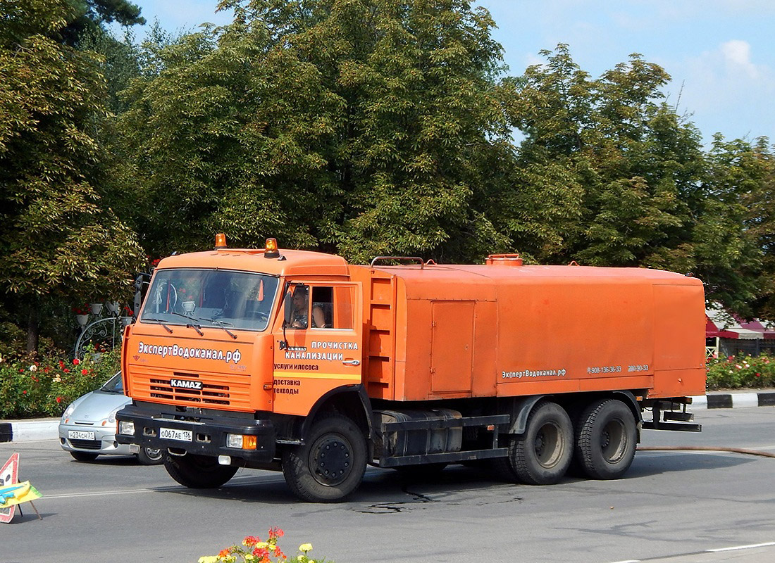 Воронежская область, № О 067 АЕ 136 — КамАЗ-65115-D3(97)
