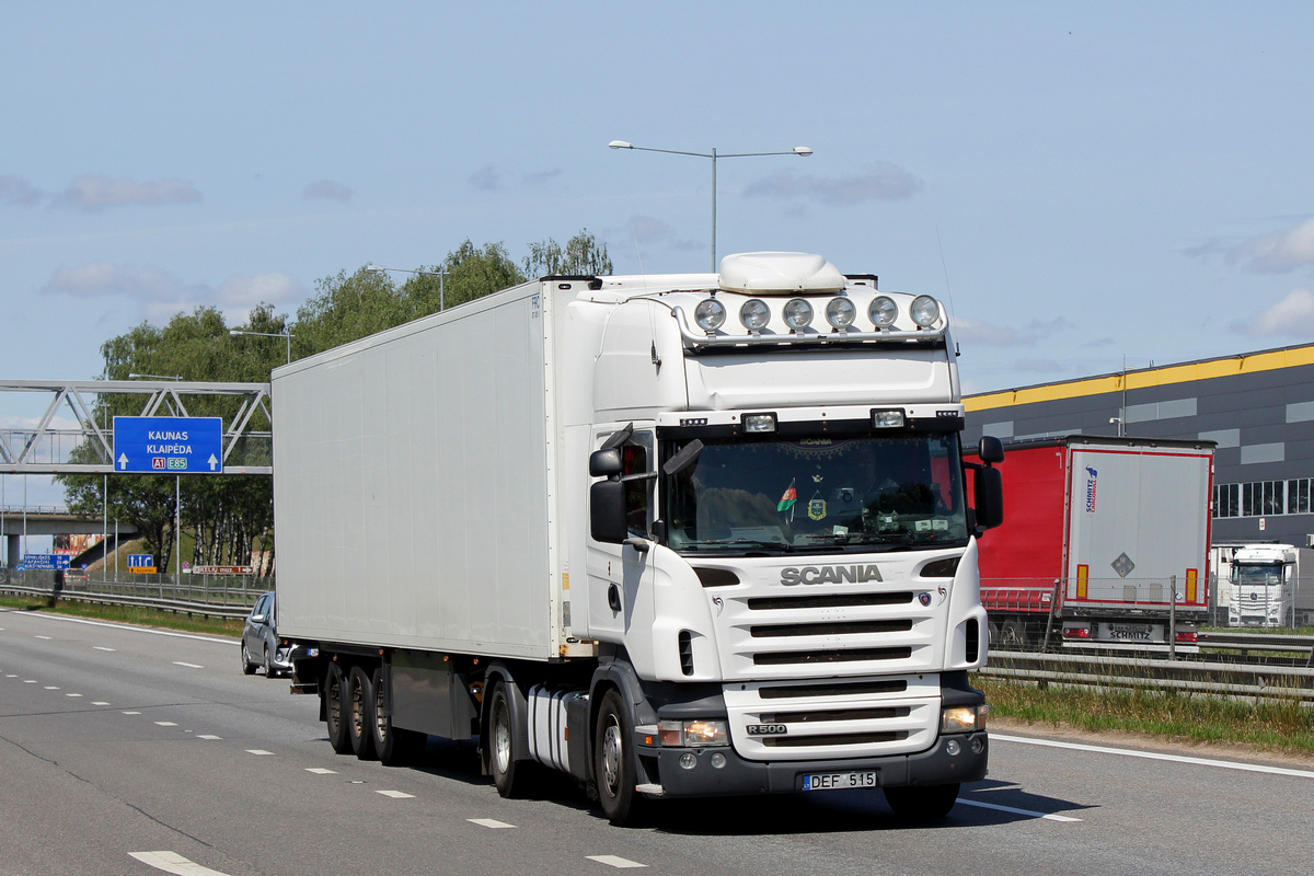 Литва, № DEF 515 — Scania ('2004) R500