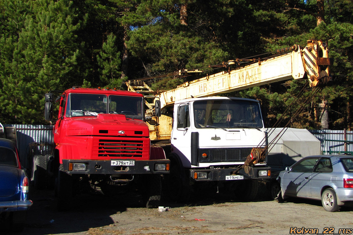 Алтайский край, № Р 379 НТ 22 — КрАЗ-6443
