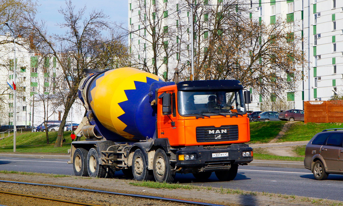 Ленинградская область, № У 337 РТ 47 — MAN F2000 32.364