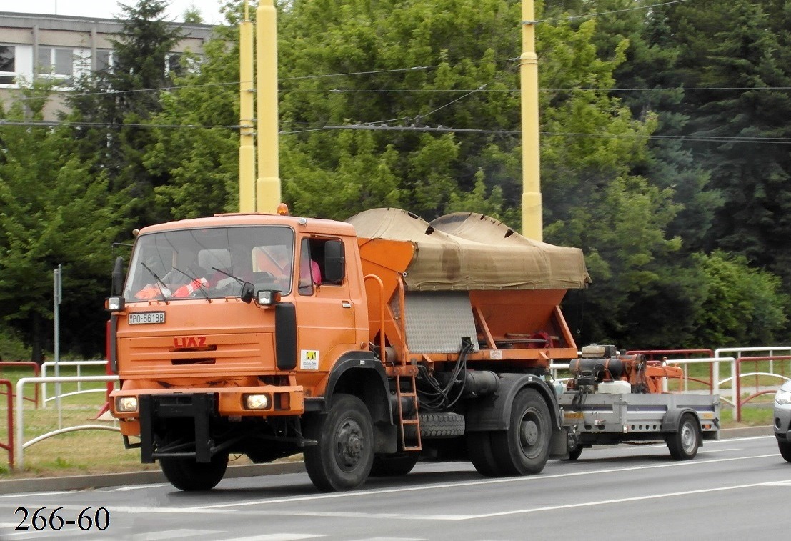 Словакия, № PO-561BB — Škoda 706 MTSP 25