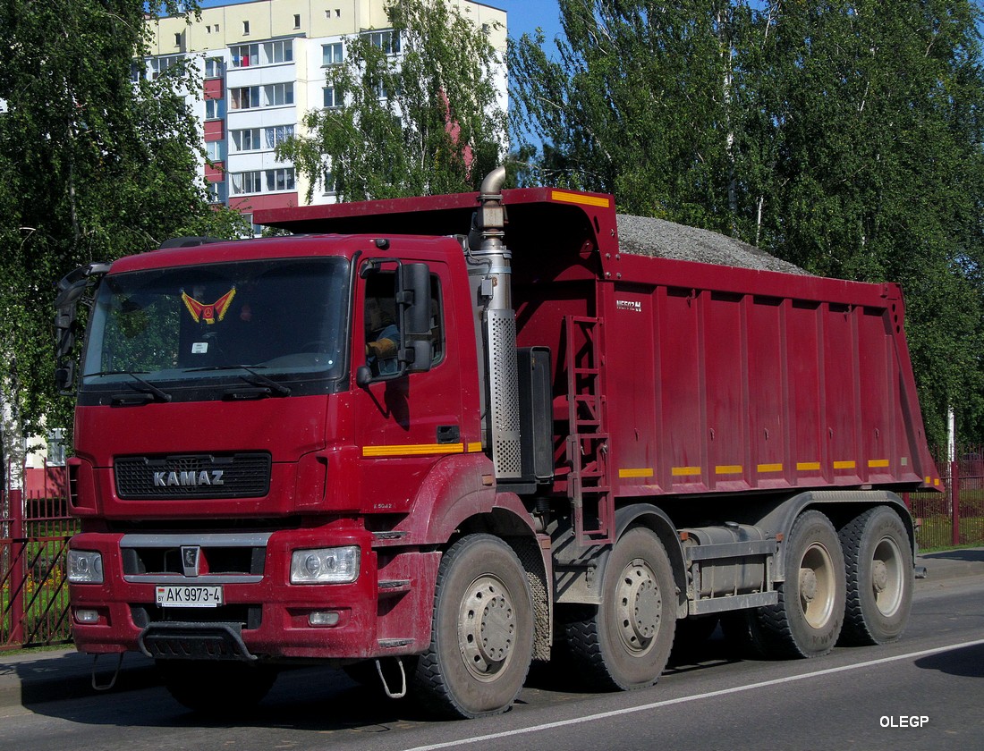 Гродненская область, № АК 9973-4 — КамАЗ-65801-T5(68)