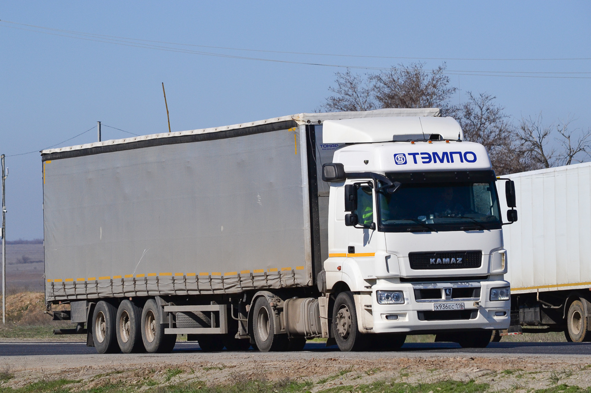 Татарстан, № Х 936 ЕС 116 — КамАЗ-5490-S5(87)