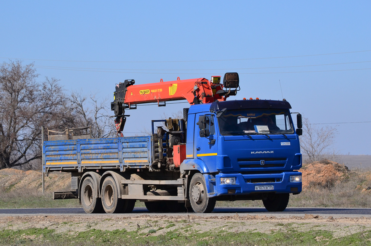Волгоградская область, № В 107 СВ 134 — КамАЗ-65117-L4(19)