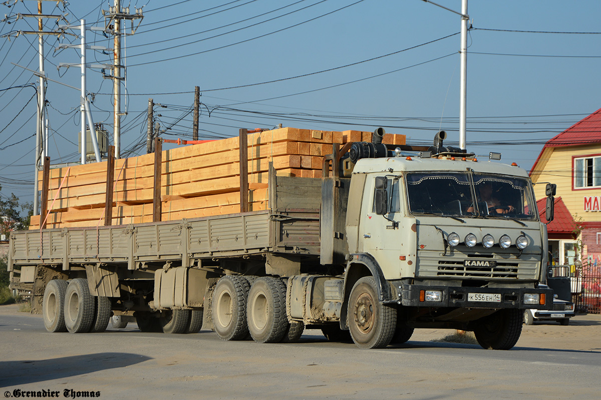 Саха (Якутия), № К 556 ЕН 14 — КамАЗ-54115-13 [54115N]