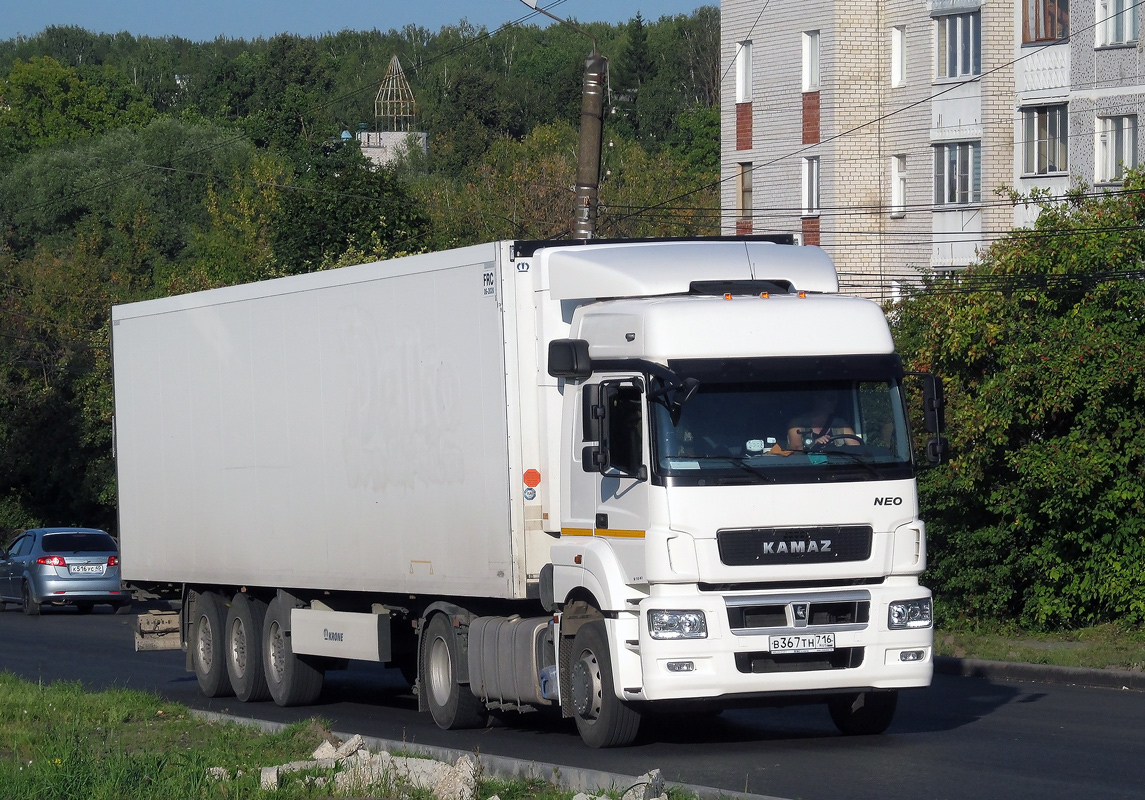 Ростовская область, № В 367 ТН 716 — КамАЗ-5490-S5(87)