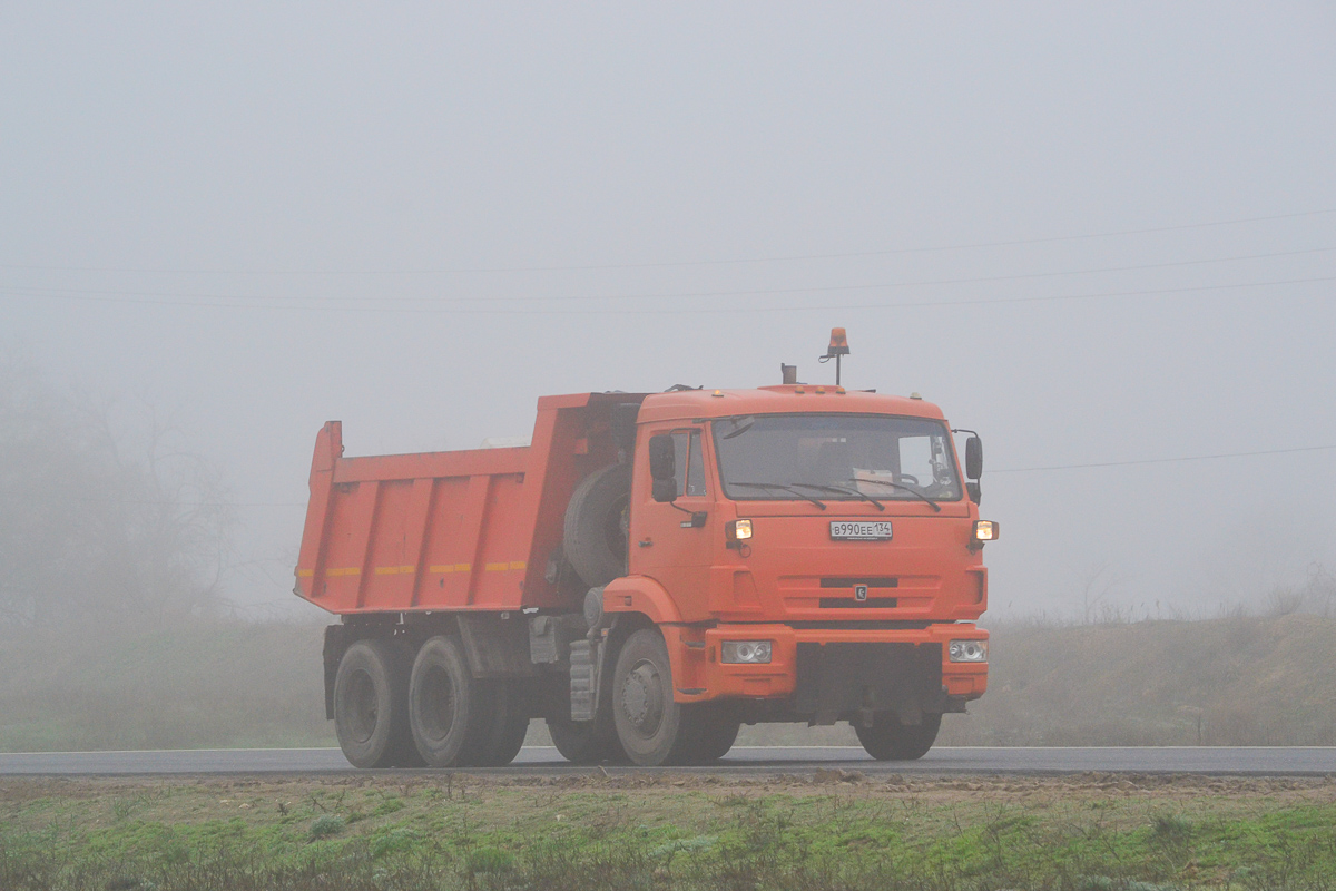 Волгоградская область, № В 990 ЕЕ 134 — КамАЗ-65115-L4(19)
