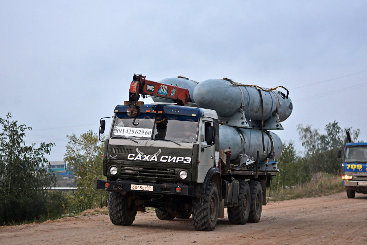 Саха (Якутия), № О 048 ЕТ 14 — КамАЗ-43101