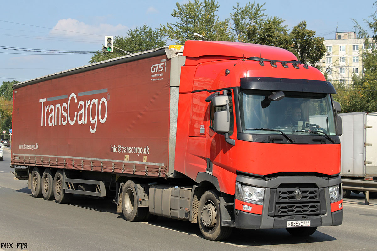 Москва, № К 835 ХЕ 777 — Renault T-Series ('2013)