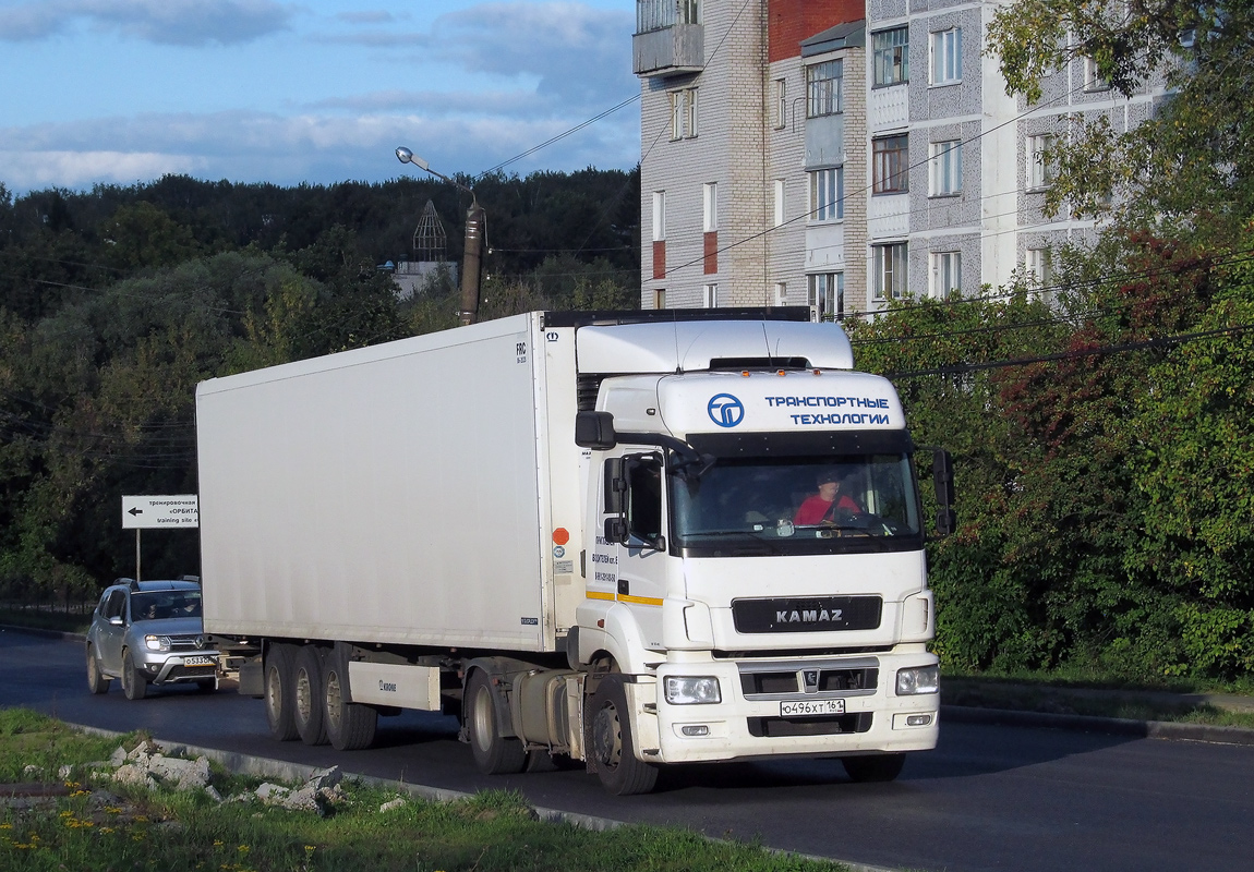 Ростовская область, № О 496 ХТ 161 — КамАЗ-5490-S5(87)