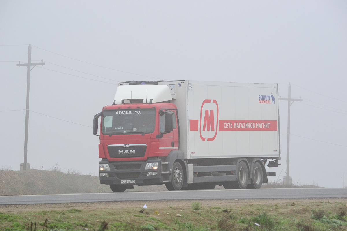 Волгоградская область, № У 243 СЕ 750 — MAN TGS 28.360