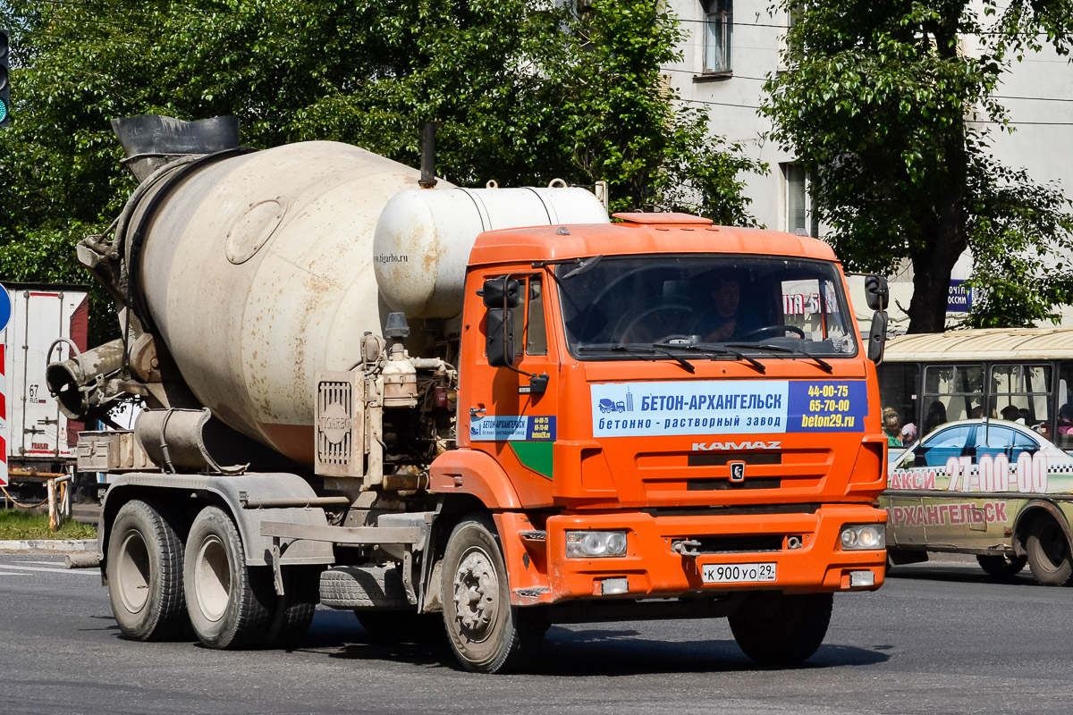 Архангельская область, № К 900 УО 29 — КамАЗ-65115-D3(97)