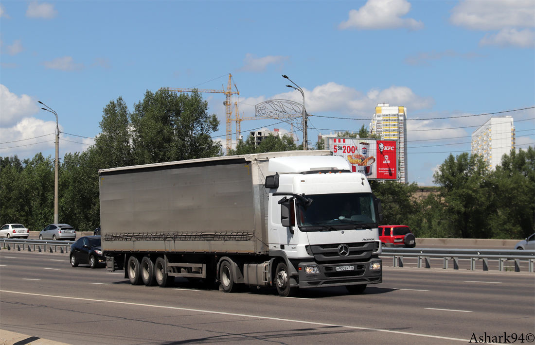 Татарстан, № В 900 ЕК 716 — Mercedes-Benz Actros '09 1841 [Z9M]