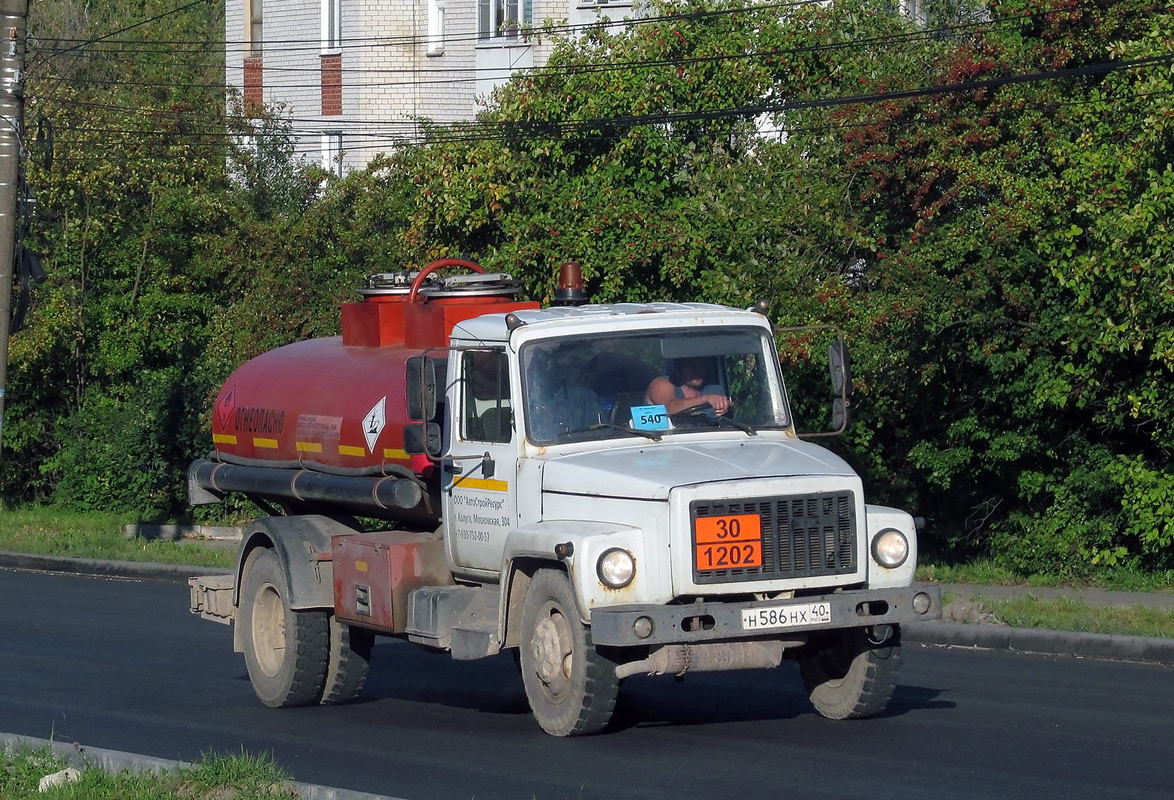Калужская область, № Н 586 НХ 40 — ГАЗ-3309