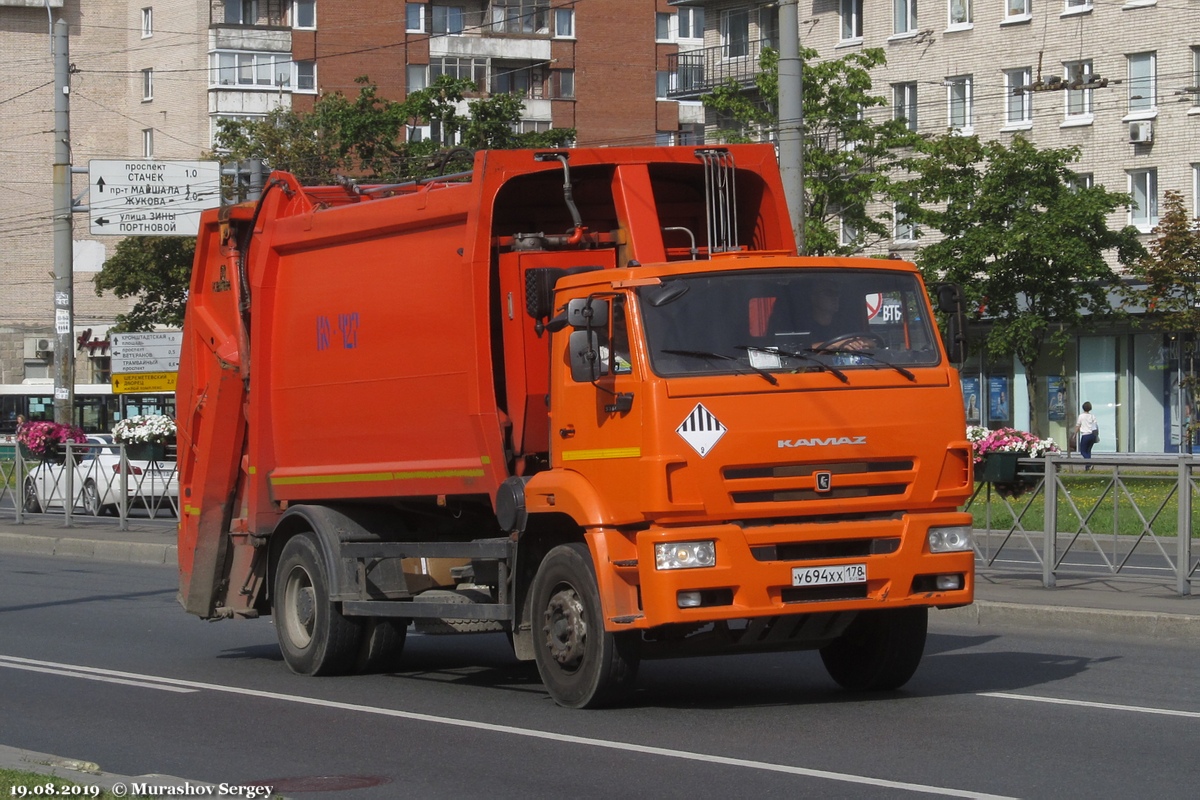 Санкт-Петербург, № У 694 ХХ 178 — КамАЗ-53605-L4(19)