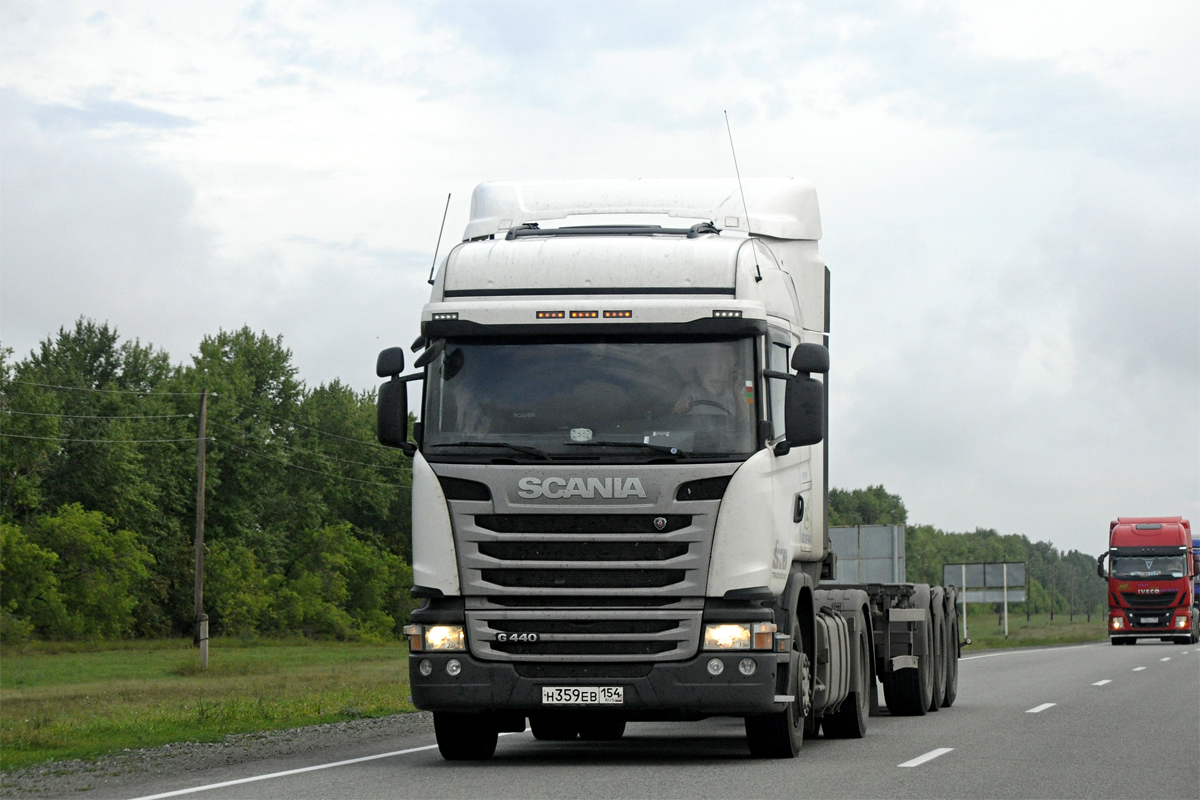 Новосибирская область, № Н 359 ЕВ 154 — Scania ('2013) G440