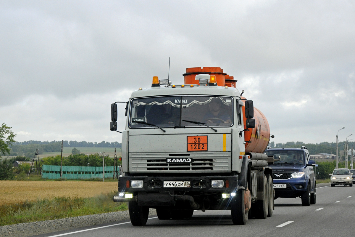 Алтайский край, № У 446 ХМ 22 — КамАЗ-53229-02 [53229C]