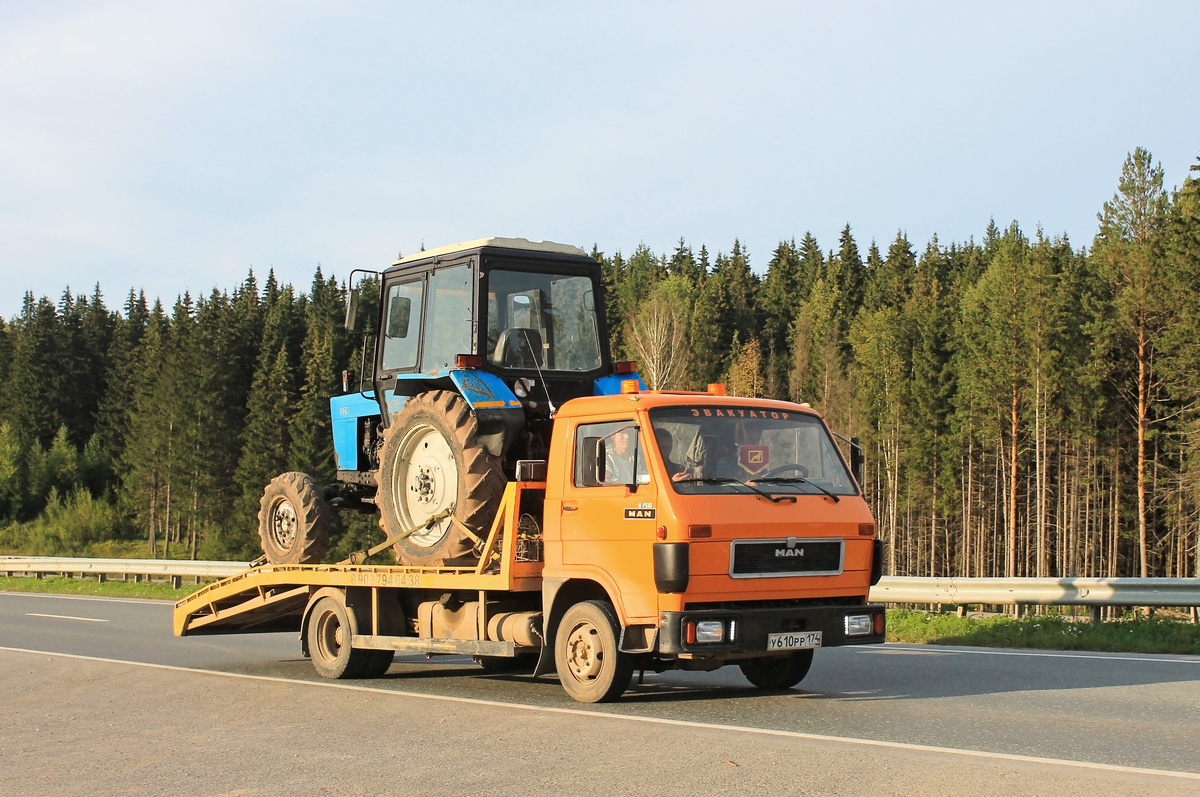 Пермский край, № У 610 РР 174 — VW-MAN G90; Пермский край — Разные фотографии (Спецтехника)