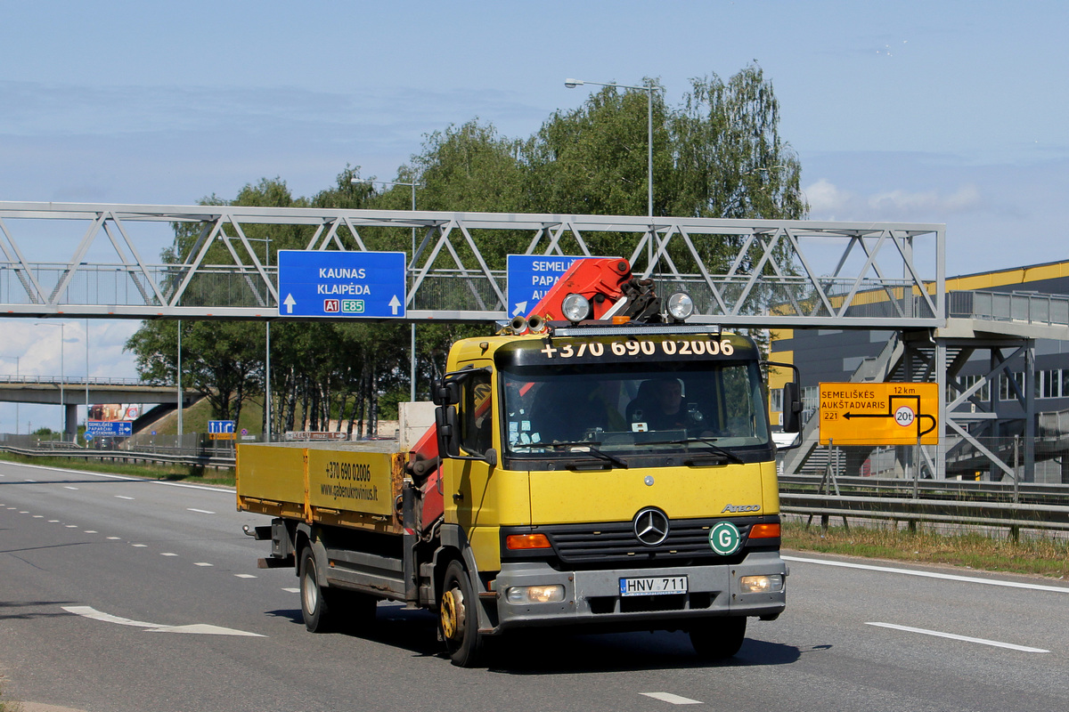 Литва, № HNV 711 — Mercedes-Benz Atego 1217