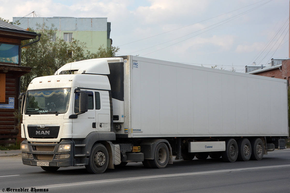 Саха (Якутия), № А 252 НК 124 — MAN TGS 19.400