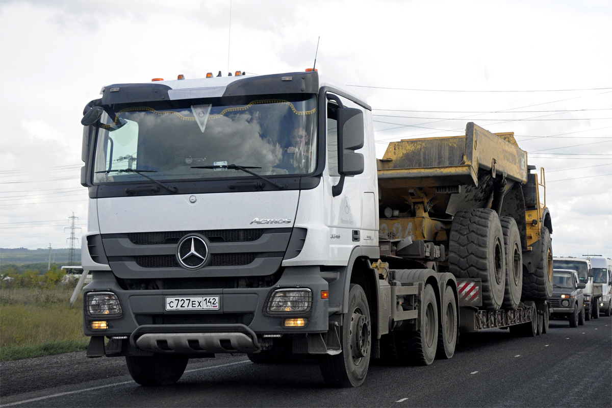 Кемеровская область, № С 727 ЕХ 142 — Mercedes-Benz Actros '09 3346 [Z9M]