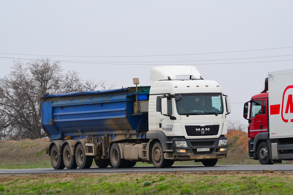 Ростовская область, № Х 807 РУ 161 — MAN TGS 19.400