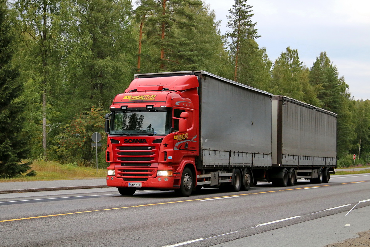 Финляндия, № LNM-511 — Scania ('2009-2011, общая модель)