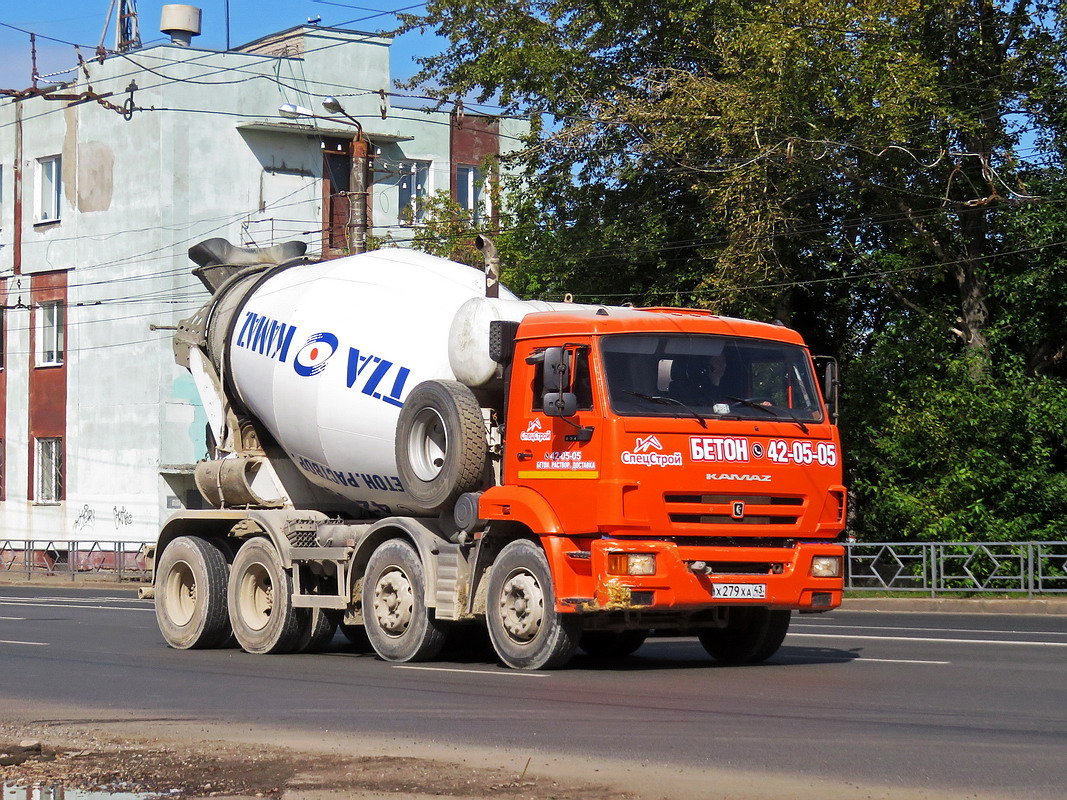 Кировская область, № Х 279 ХА 43 — КамАЗ-6540-L4(19)