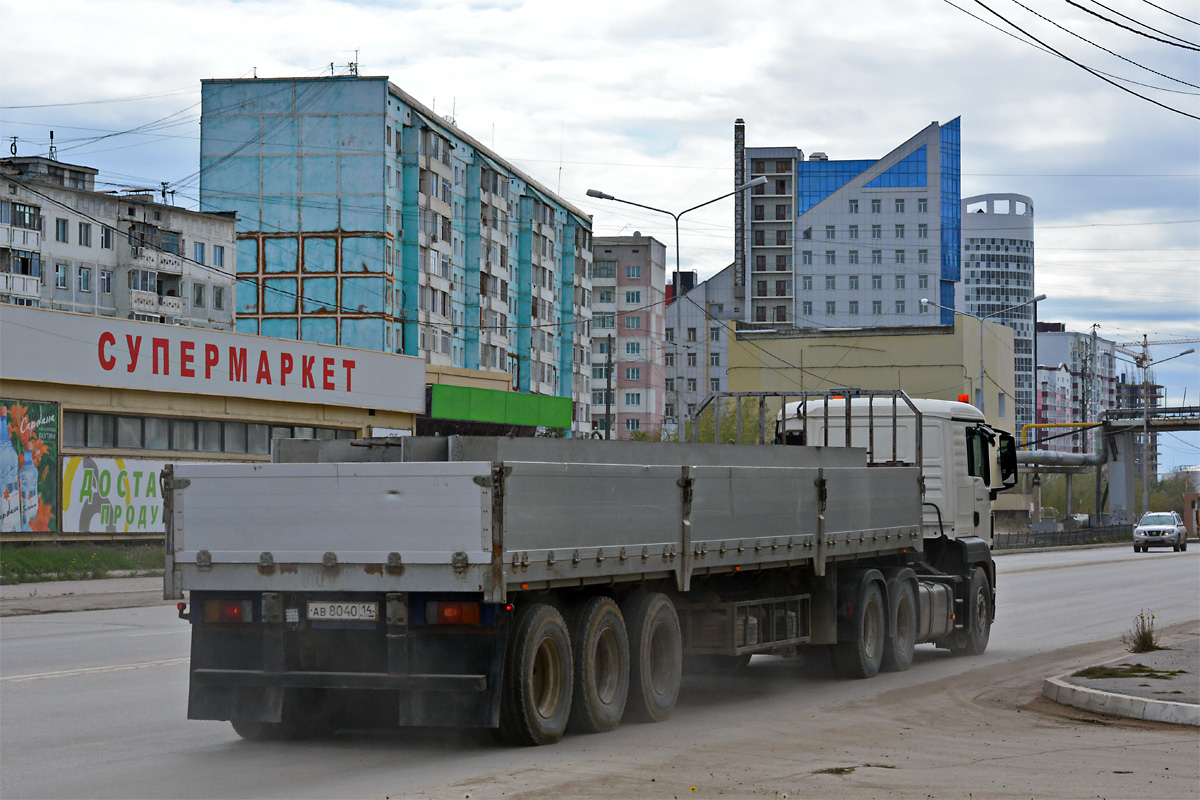Саха (Якутия), № В 316 КК 14 — MAN TGS 26.440