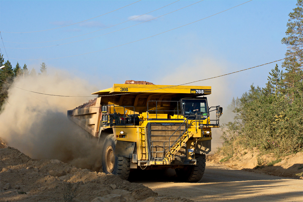 Саха (Якутия), № 308 — Komatsu HD785-7