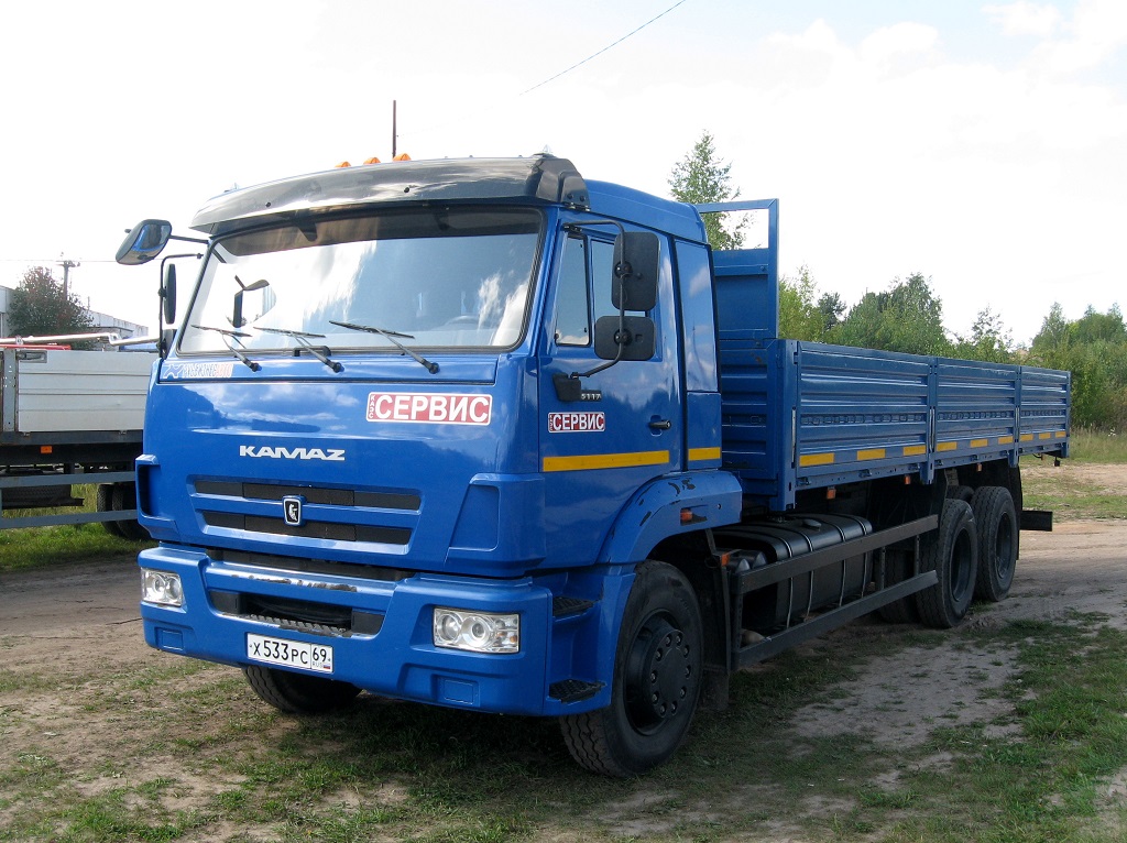 Тверская область, № Х 533 РС 69 — КамАЗ-65117-A4(23)