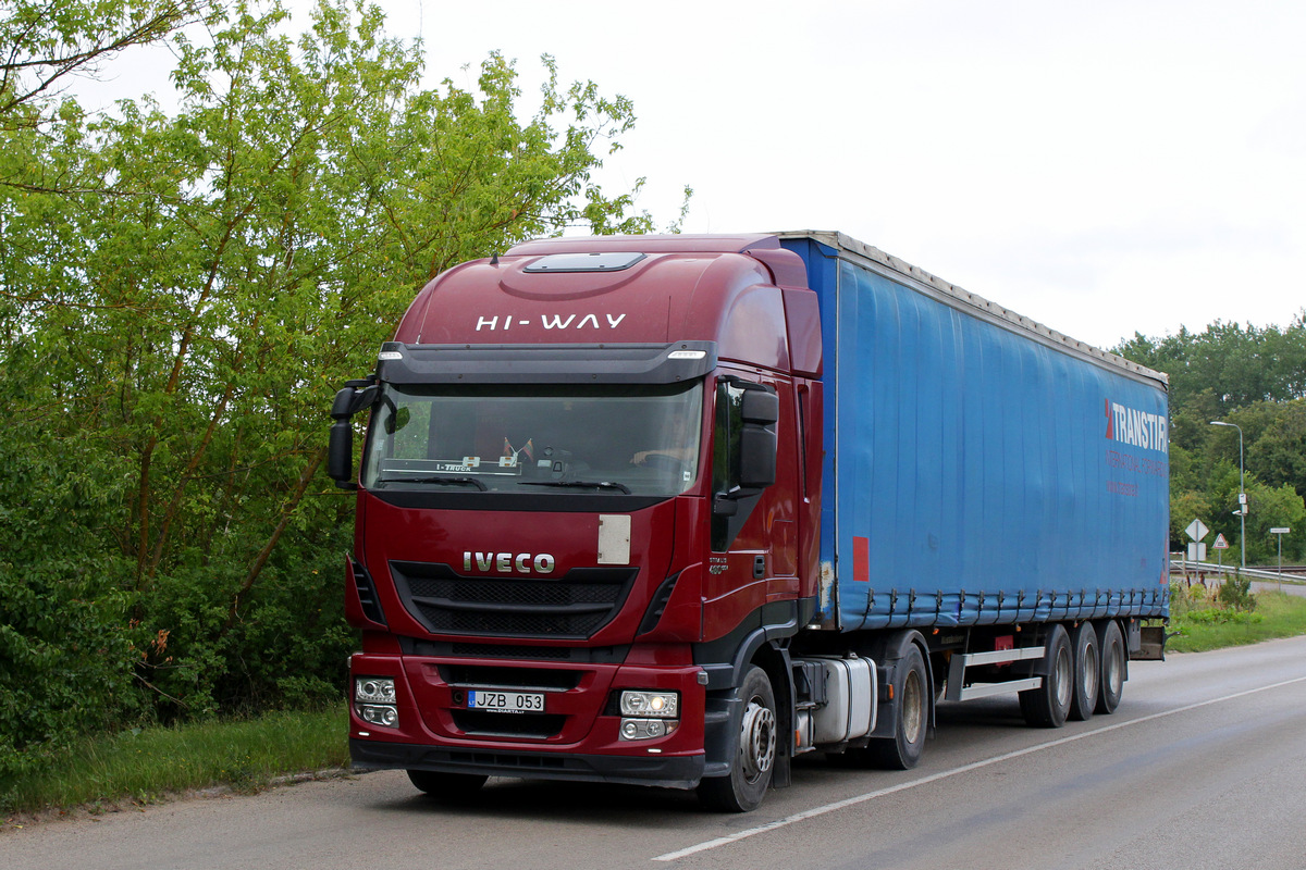 Литва, № JZB 053 — IVECO Stralis ('2012) 460