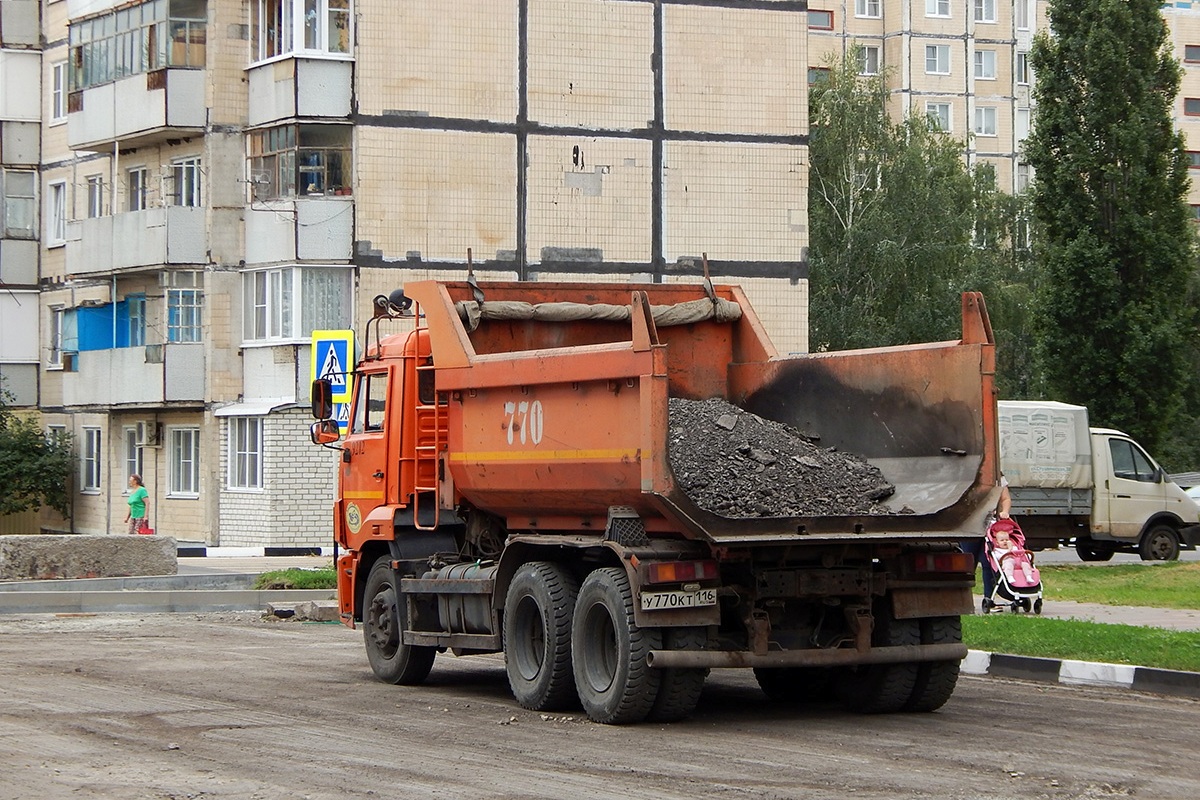 Белгородская область, № У 770 КТ 116 — КамАЗ-65115-A4(23)