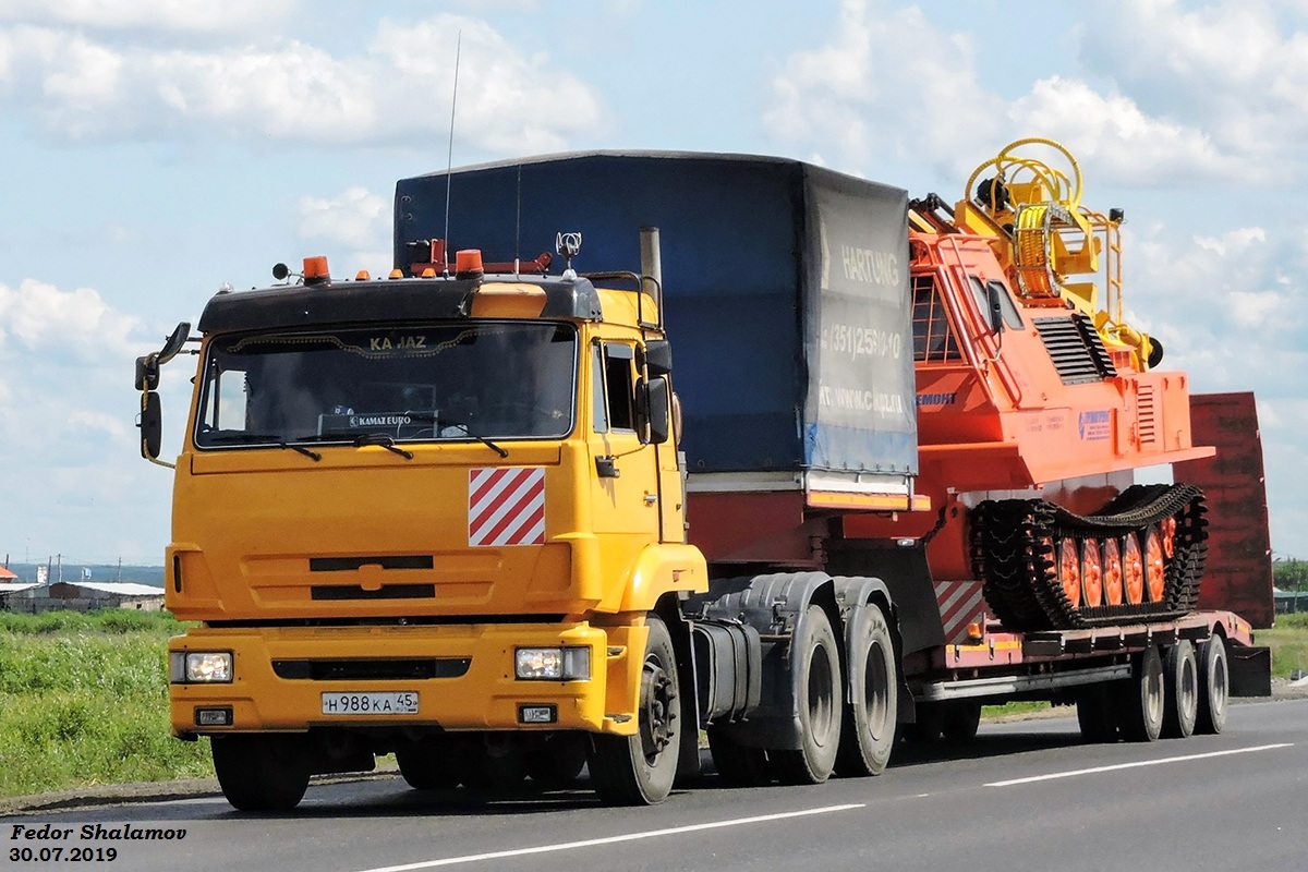 Курганская область, № Н 988 КА 45 — КамАЗ-65116-N3(78)