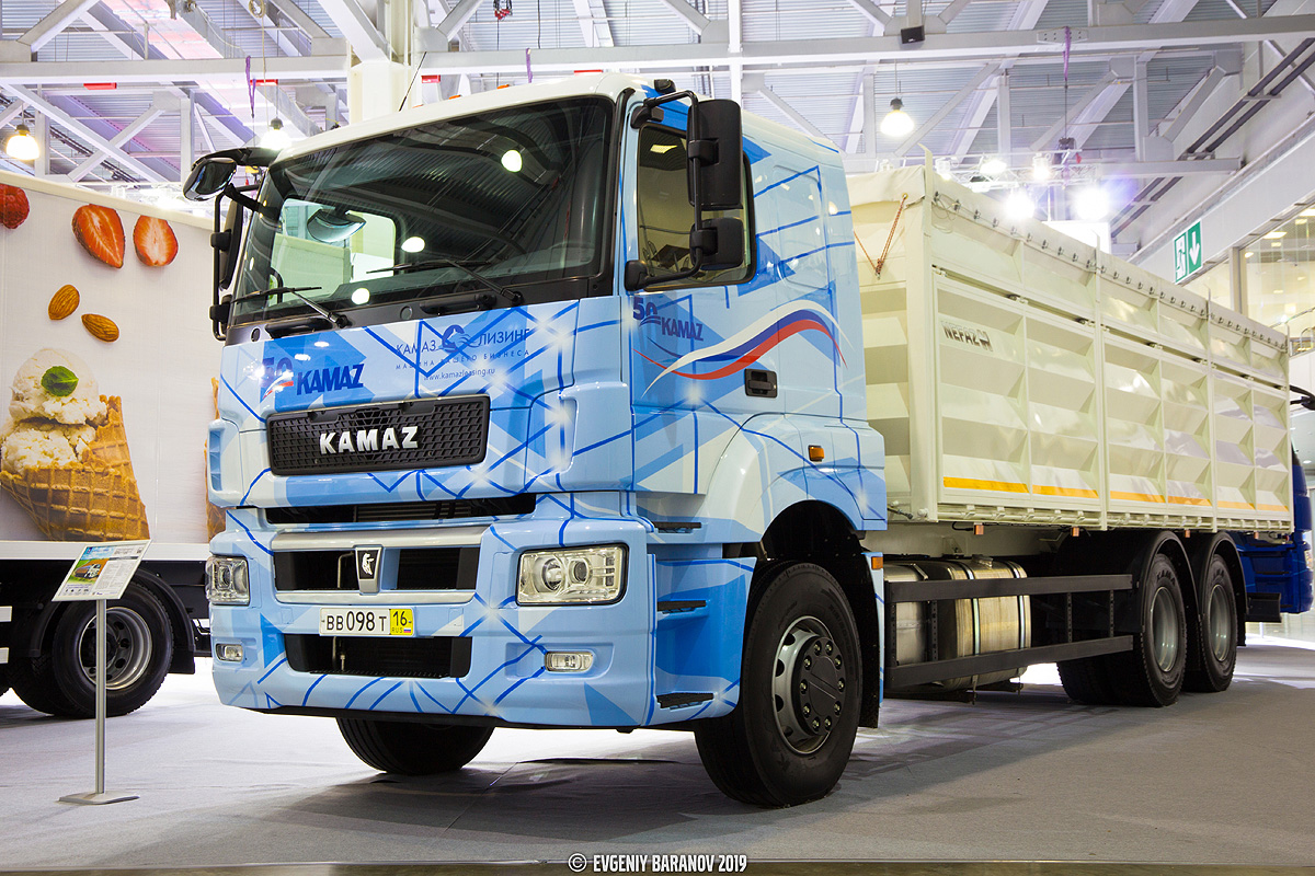 Татарстан, № ВВ 098 Т 16 — КамАЗ-65207-S5(87); Московская область — Выставка "Комтранс" —  2019