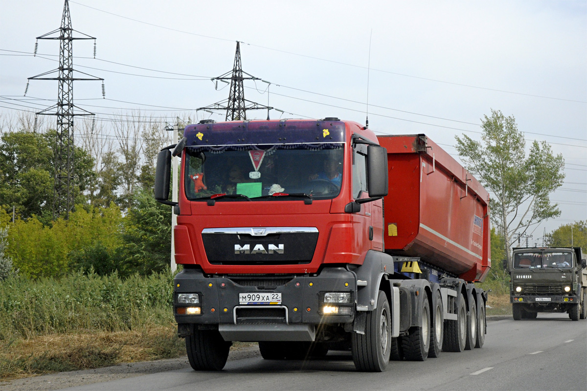 Алтайский край, № М 909 ХА 22 — MAN TGS 33.440