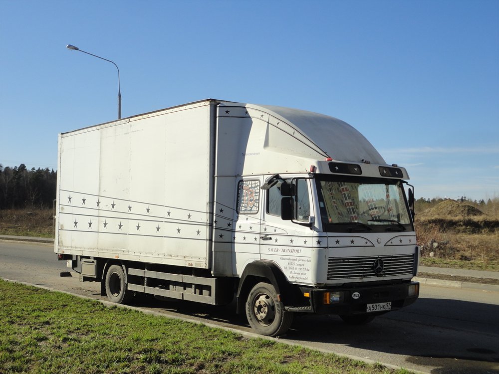Москва, № А 501 НК 97 — Mercedes-Benz LK 817