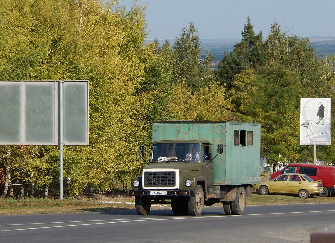 Белгородская область, № К 468 ВУ 31 — ГАЗ-3307