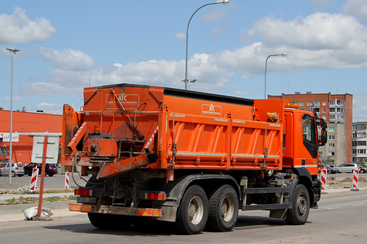 Литва, № FOU 346 — IVECO Trakker ('2007)
