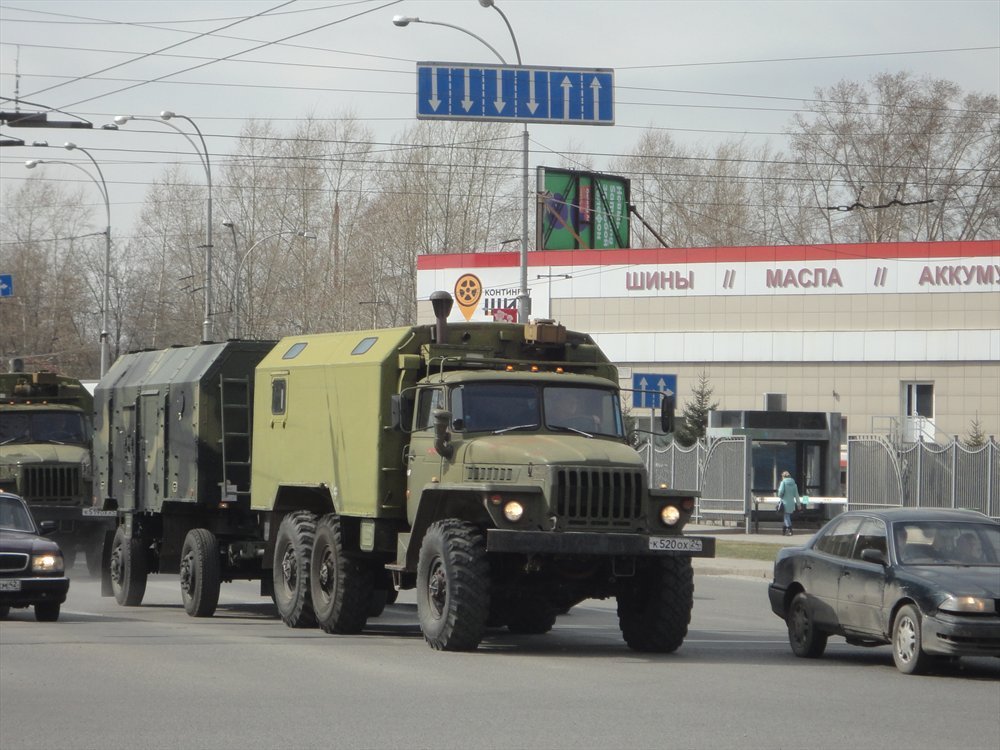 Красноярский край, № К 520 ОХ 24 — Урал-43203