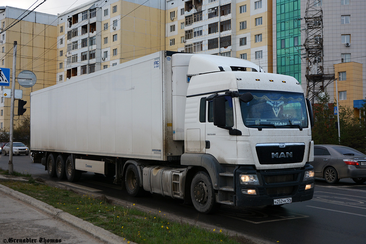 Саха (Якутия), № А 252 НК 124 — MAN TGS 19.400