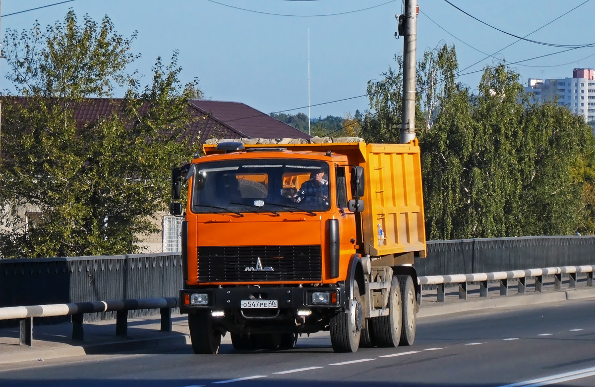 Калужская область, № О 547 РЕ 40 — МАЗ-5516X5