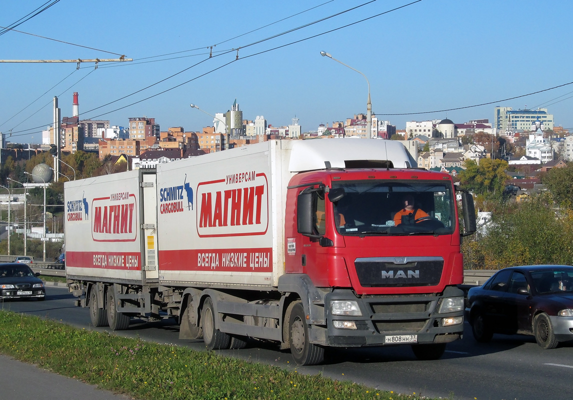 Тульская область, № Н 808 НН 37 — MAN TGS 26.350