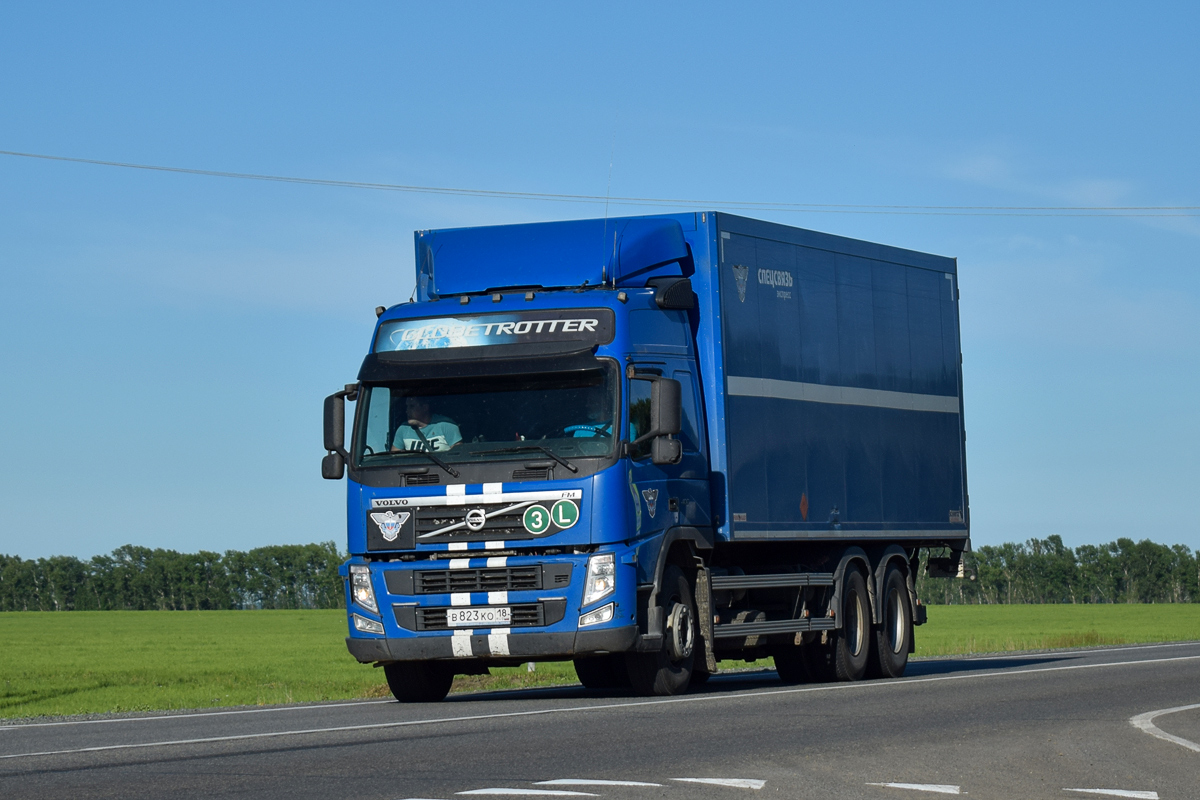 Удмуртия, № В 823 КО 18 — Volvo ('2010) FM.400 [X9P]