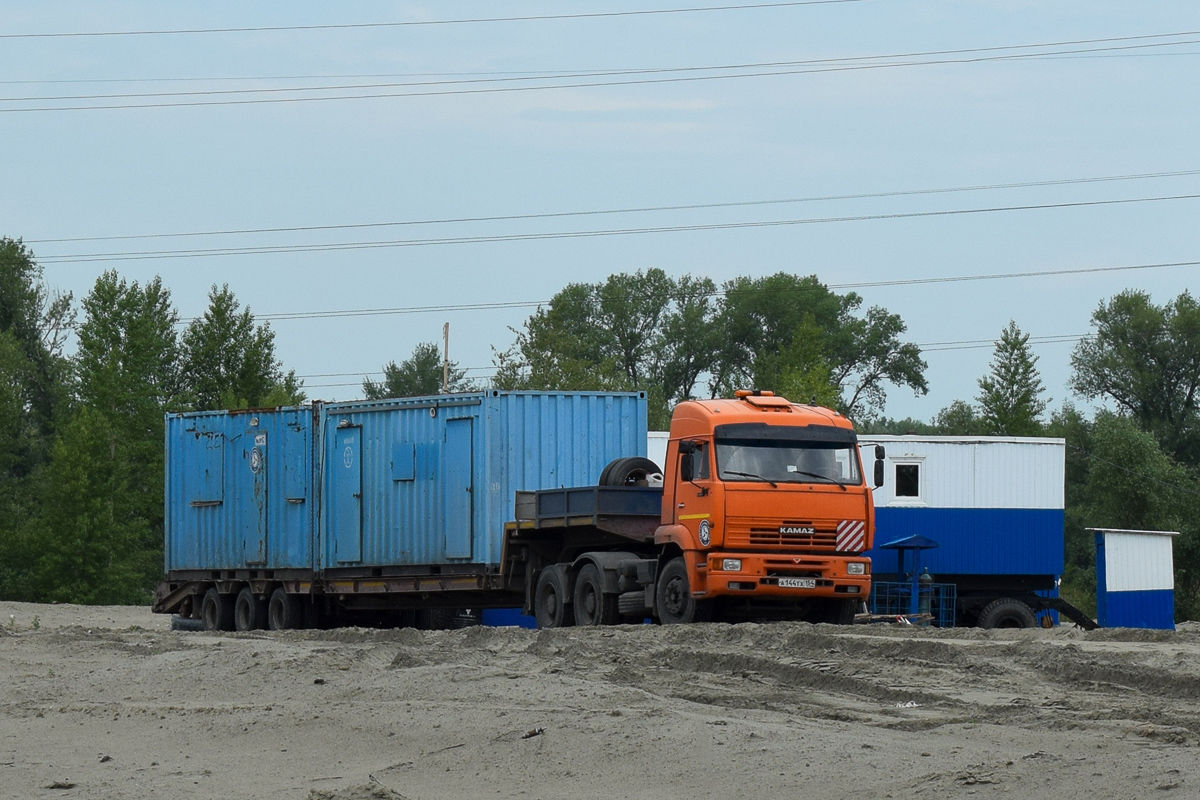 Новосибирская область, № А 144 ТХ 154 — КамАЗ-6460 [646000]